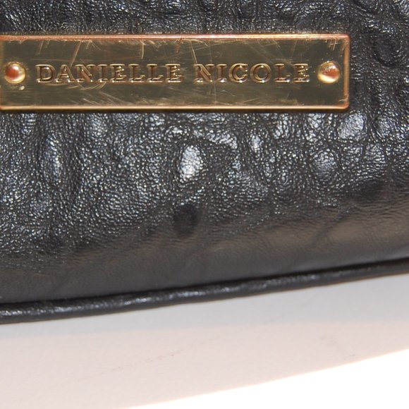 DANIELLE NICOLE  Man made materials Black Hand Bag - No Shoulder Straps - Picture 16 of 16